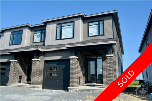 Stittsville Townhouse for sale: 4 bedroom (Listed 2025-04-09)